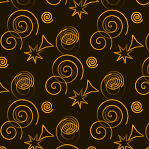 Collage Mirage - Gold Dark