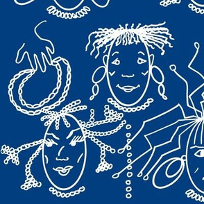 Mercurial Gals - Blue
