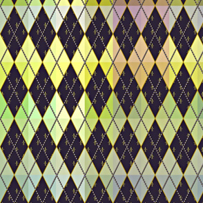 Argyle de Mardi Gras - Muted - Contest Scale