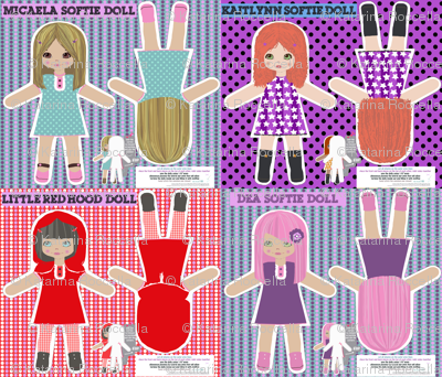 dolls: little red hood and others
