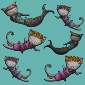Mermaid Cats