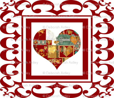 Written on the Heart (large scale repeat)