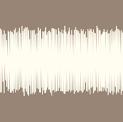 Mocha Brown Ikat Stripes