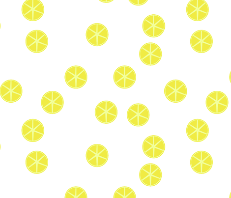 lemon fabric by verderosa on Spoonflower - custom fabric