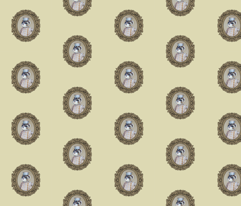 Colonel Weasel fabric by golders on Spoonflower - custom fabric