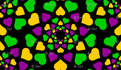 love is all around - mardi gras