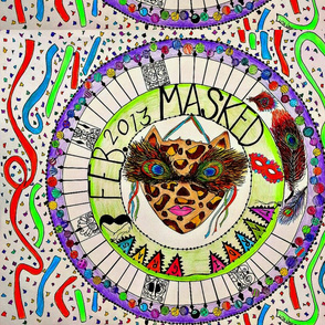 Mardi Gras Masked Partytime