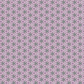 Lavender Garden Stitched Sampler 2