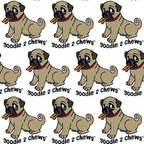 Pug named Goodie-2-Chews