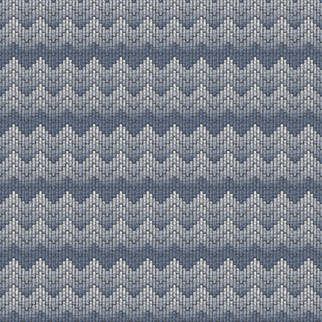 inuit_chevron_waves fabric by glimmericks on Spoonflower - custom fabric