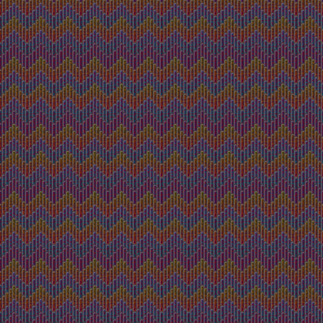 inuit_chevron_jasper fabric by glimmericks on Spoonflower - custom fabric