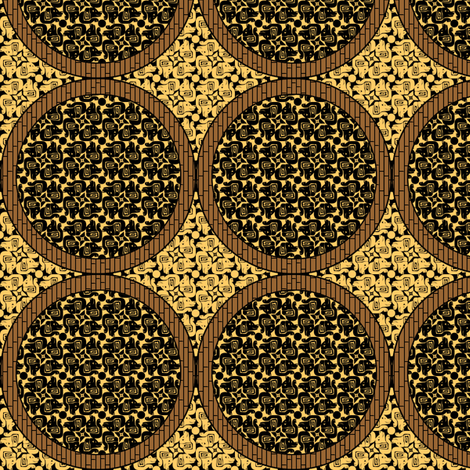glyphs gone_to_the_dogs fabric by glimmericks on Spoonflower - custom fabric
