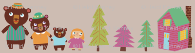 Goldilocks & The Three Bears Stripe