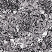 Ink flowers