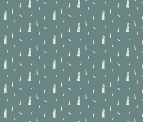 lighthouse_10 fabric by faulknermay on Spoonflower - custom fabric