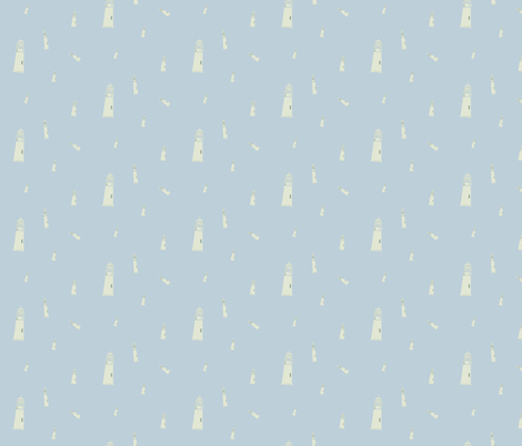lighthouse_11 fabric by faulknermay on Spoonflower - custom fabric