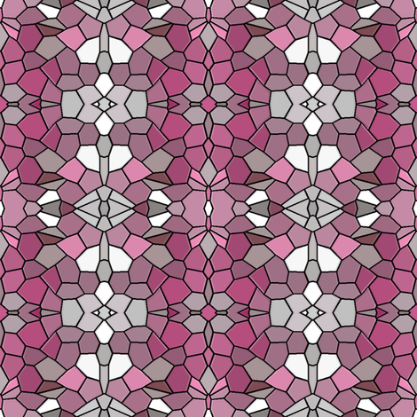 Ornamental Tiles  - Pink