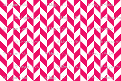 Pink-White_Herringbone