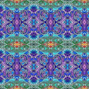 In Paisley We Trust (horizontal ombre stripe)