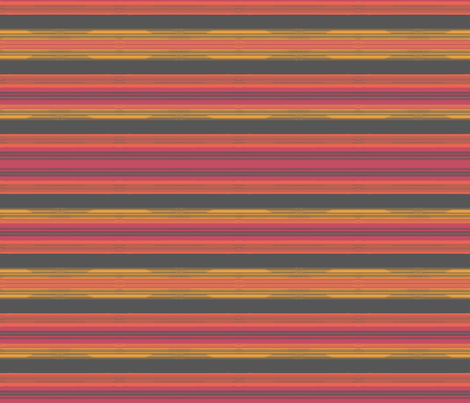 Desert Sunset Stripes fabric by joyfulroots on Spoonflower - custom fabric
