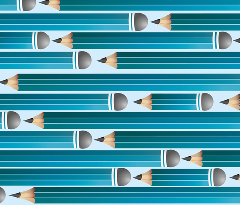 pencil_seam fabric by marketolya on Spoonflower - custom fabric