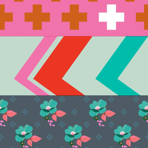patchwork wallpaper