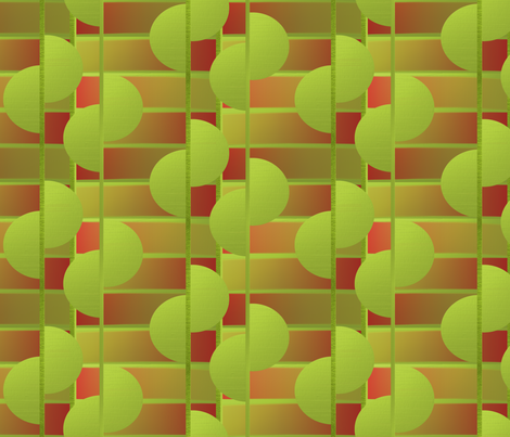 Spring half circles fabric by su_g on Spoonflower - custom fabric