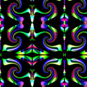 Colorful Kisses Abstract