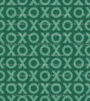Hugs & Kisses - green