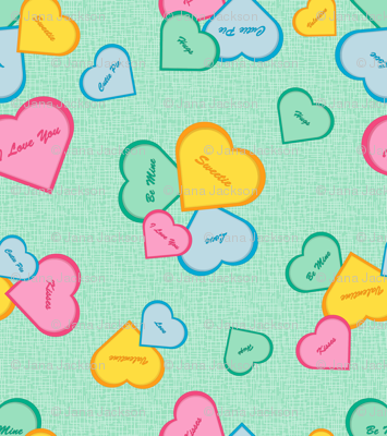 Valentines - green