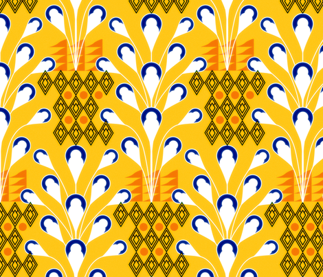 africand fabric by sary on Spoonflower - custom fabric