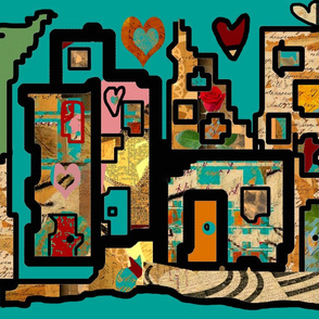Heartbeat City COOL (large scale design without border)