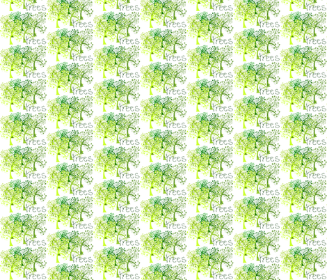 trees fabric by krs_expressions on Spoonflower - custom fabric