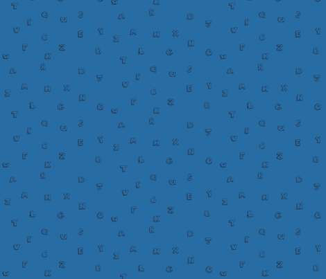 Essssss fabric by faulknermay on Spoonflower - custom fabric
