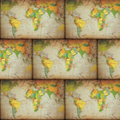 world map medium