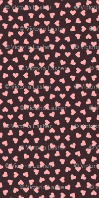 1_inch_scattered_pink_hearts_on_ink