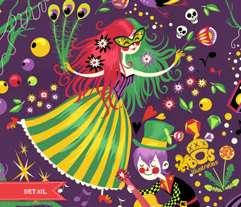 Mardi Gras Carnival Night