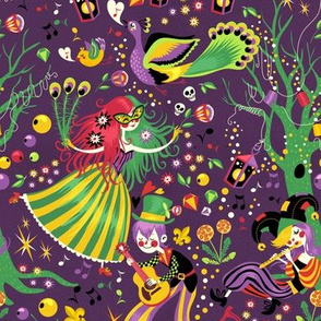 Mardi Gras Carnival Night