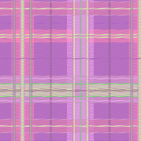 plaid_orchid fabric by glimmericks on Spoonflower - custom fabric