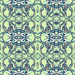 Braided Paper Green