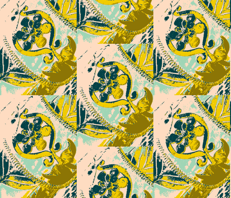 Old Ways Modern fabric by susaninparis on Spoonflower - custom fabric