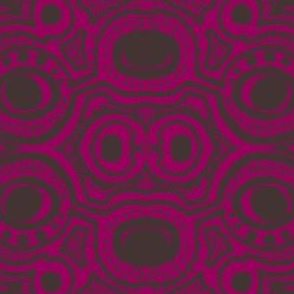 3 eye fuchsia and charcoal 