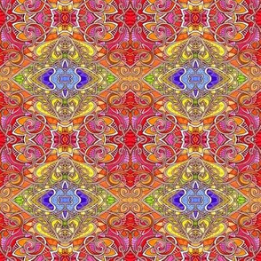 Diamond Patchwork of Sunshine