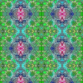 Twinkle Twinkle Little Beehives (art deco zig zag vertical stripe)