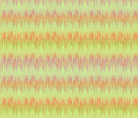 citrus_rush_ikat fabric by glimmericks on Spoonflower - custom fabric