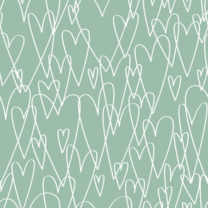 Hearts by Frizt.in - Blue