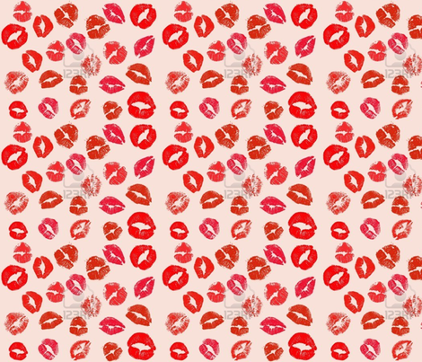 4174098-vector-kus-achtergrond fabric by lollylissy on Spoonflower - custom fabric