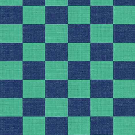 check mates - navy and turquoise blue