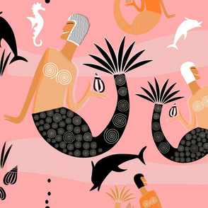 Mermaids (Pink)