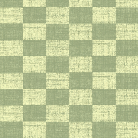 Check Mates - Green With Cream